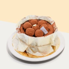 Chocolate Brownie Truffles Basque Burnt Cheesecake 6 inch