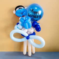 Superhero Balloon Flower Bouquet