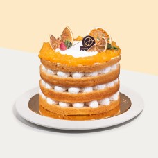 Mango Passion Vegan Naked Cake 6 inch (4" x 4" )