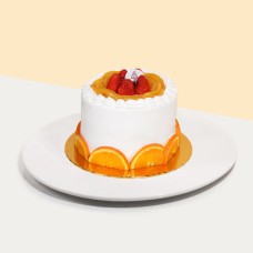 Mixed Fruit Vegan Cake