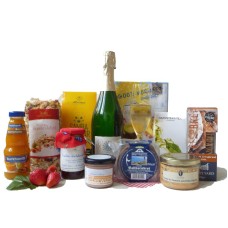 Champagne Breakfast For A Spoiled Gift Basket
