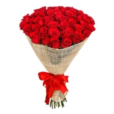 bunch of 50 red roses (Standard)