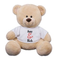 Personalized I Heart You Teddy Bear - 21"