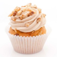 Caramel Walnut Cupcake