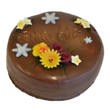 Chocolate Cake With Draft