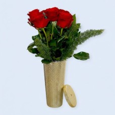 Customized Tumbler and Roses