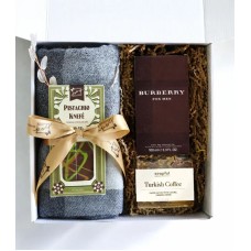 BURBERRY LONDON Perfume and Scarf Gift Box For Him