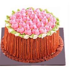 Bloom Of Roses Cake