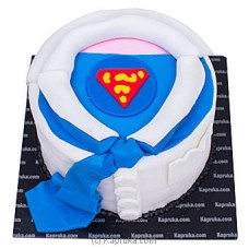 'my Super Hero' Ribbon Cake- Cake For Him , Cake For Dad