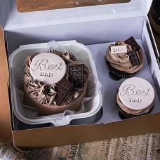 Bread Talk Father's Day The Hero Treat Box With Bento And 2 Cupcakes