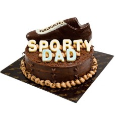 Sporty Dad' Father's Day Chocolate Gateau