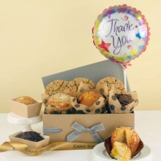 Thank You Cookies, Muffins and Balloon Gift
