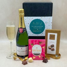 Champagne and Chocolate Truffles Gift Set