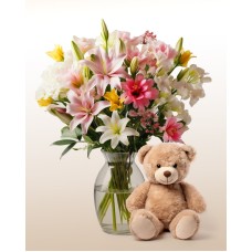 Hug from a Distance + Teddy Bear Combo