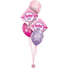 Baby Girl Springtime Stripes