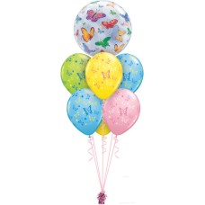 Bright Butterfly Magic Qualatex