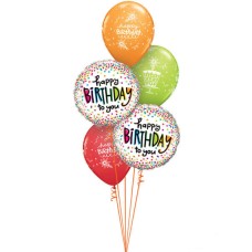 Birthday Sprinkled Dots Qualatex