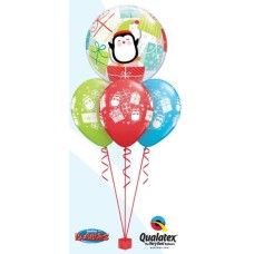 Bouquet 443 Penguins & Presents Qualatex-43438 44778-3