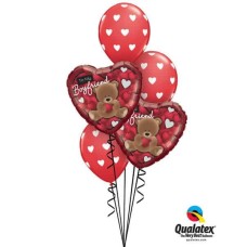 Bouquet 609 BEARY Special Boyfriend Qualatex #41320-2 76928-3