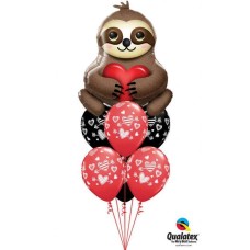 Bouquet 829 I Love You a Sloth! Qualatex #98701 57057-6