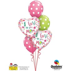 Bouquet 584 Mother's Day Big Polka Dots