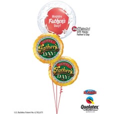 Bukiet 996 Fatherâ€™s Day Superstar Bubble Qualatex #42671 82297-2 24362-1