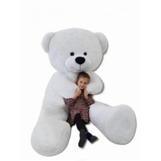 LARGE TEDDY BEAR 220cm GIANT PLUSH TOY MASCOT – WHITE