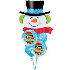 36Inch  or 91cm Smilin’ Snowman Qualatex