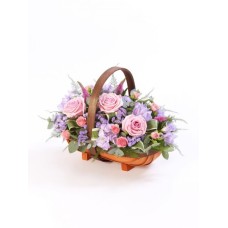 Mixed Basket Pink and Lilac (Standard)
