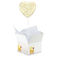 Candelight Roses Balloon in a Box (Standard)