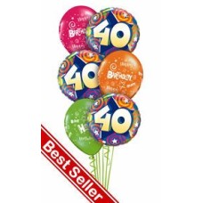 40th Birthday Bouquet (Standard)