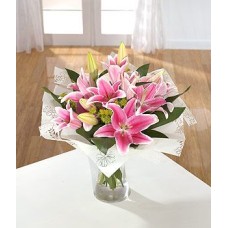 Sumptuous Lily Hand-tied - (Standard)
