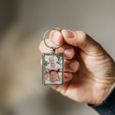 Personalised key ring - Acrylic - Father's Day (Single sided print)