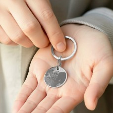 Engraved keyring (With photo)