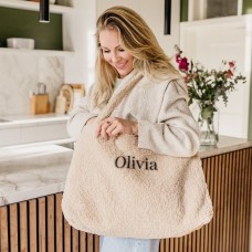 Personalised teddy tote bag