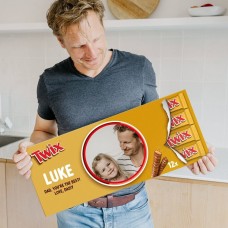 Personalised XXL Twix chocolate bar