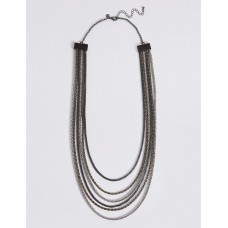 Darkness Multi Row Necklace