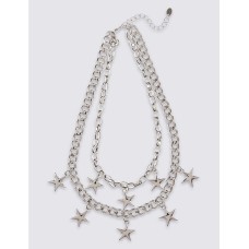 Star Chunky Layered Necklace