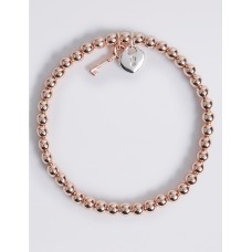 Heart and Key Bracelet