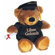 12" Personalized Grad Bear