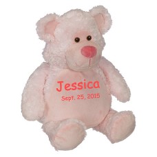 16" Personalized Pink Teddy Bear