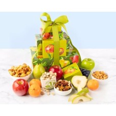 Gourmet Fruit and Nut Collection Gift Tower
