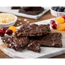 Dark Chocolate Crispy Fruit Bark - Nut Free