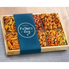Father's Day Crunch 'n Munch Snack and Nut Tray