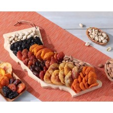 Dried Fruit & Nut California Bamboo Cutting Board