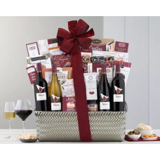 Talaria Vineyards Sonoma Quartet Wine Basket