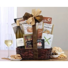 Crossridge Peak Chardonnay Bon Appetit Wine Basket