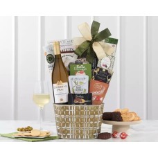 Rock Falls Vineyards Chardonnay Wine Basket