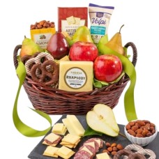 Fruit, Cheese & Meat Classic Basket
