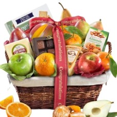 Congratulations Deluxe Fruit Basket